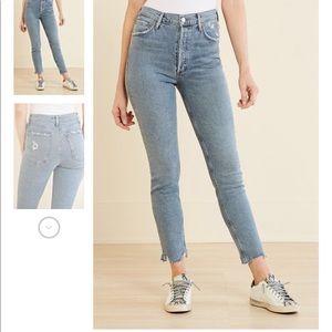 AGOLDE Nico High Rise Slim Jeans